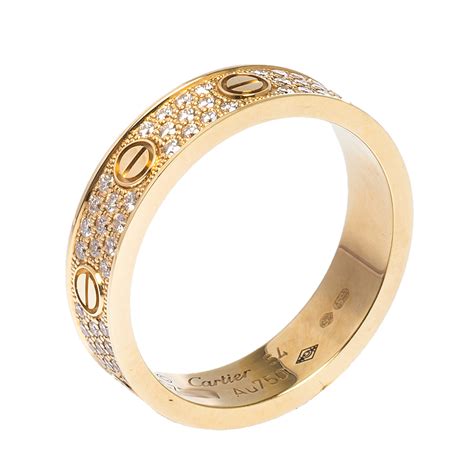 cartier love band with diamonds|cartier love ring price list.